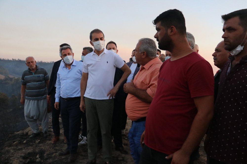 Yanan orman alanları yapılaşmaya açılacak mı? Cevap Ömer Çelik'ten geldi