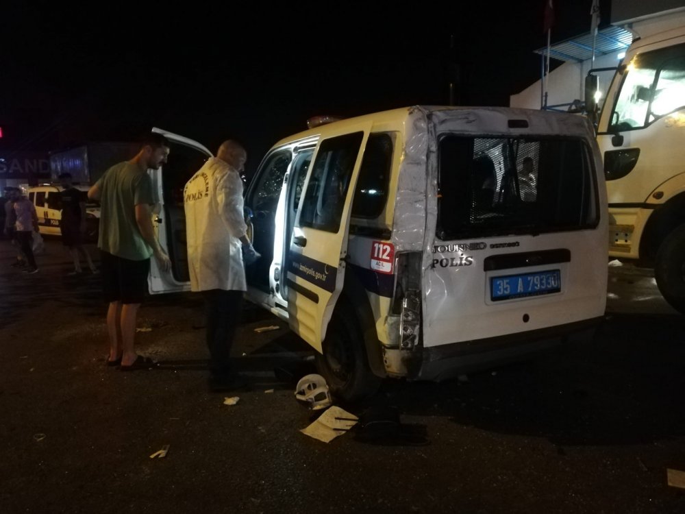Hırsız ihbarına giden polis aracı kaza yaptı! İbrahim Okçu şehit oldu 1’i polis 4 yaralı