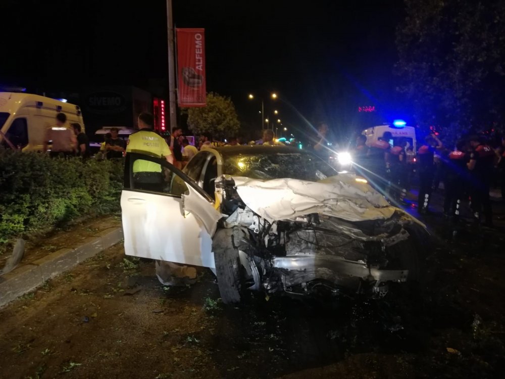 Hırsız ihbarına giden polis aracı kaza yaptı! İbrahim Okçu şehit oldu 1’i polis 4 yaralı