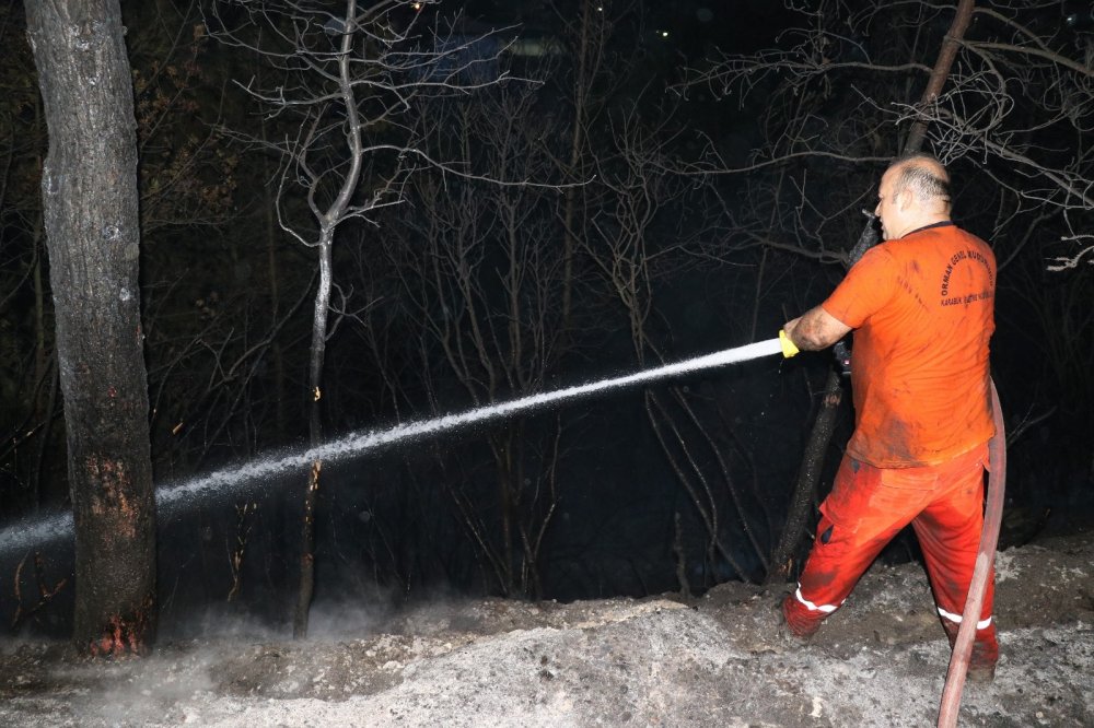 Karabük'teki orman yangını kontrol altına alındı