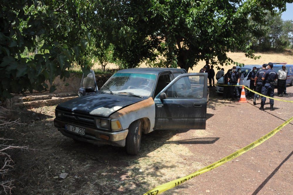 Karaman'da kavak kesmeye giden Mehmet Uyar aracında ölü bulundu