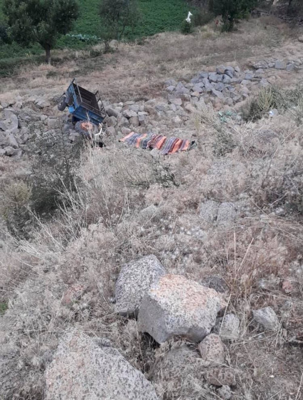 Konya'da traktör uçuruma yuvarlandı! Celal Mavigöz öldü