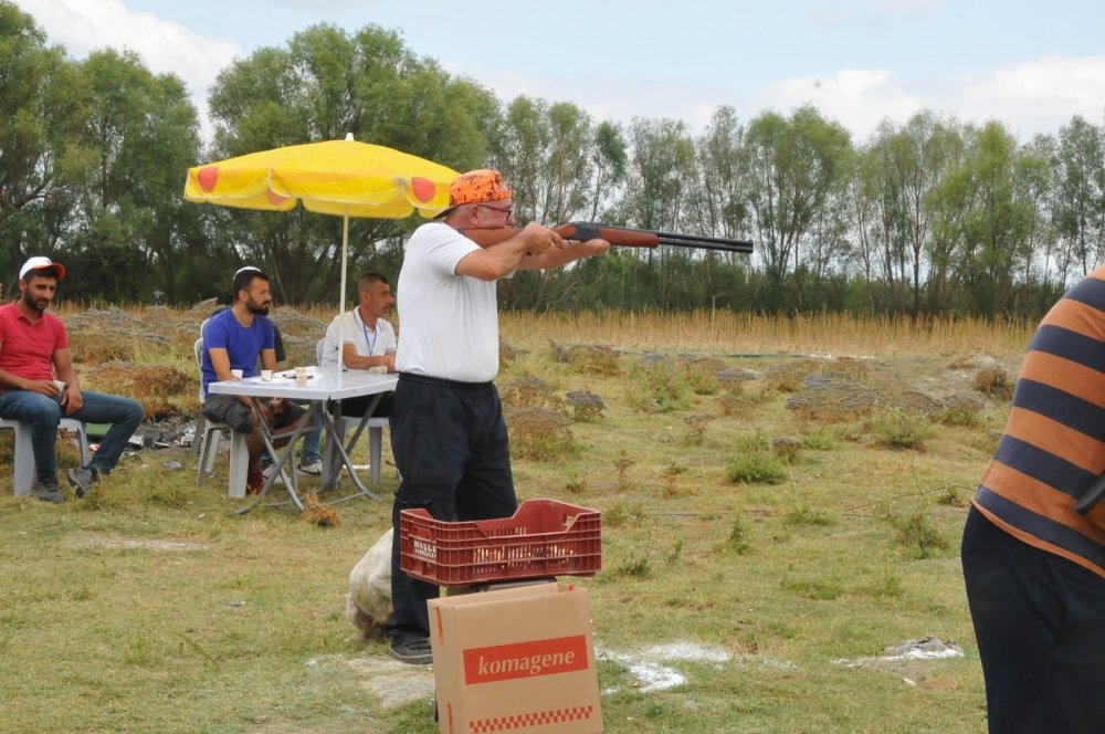 Akşehirli atıcılar Trap Atış Yarışmasında kıyasıya yarıştı