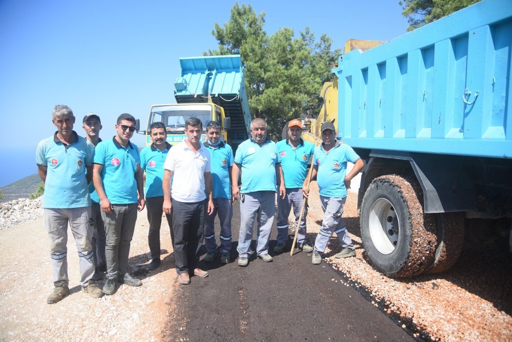 Alanya Belediyesi Bektaş'a kadar çıktı