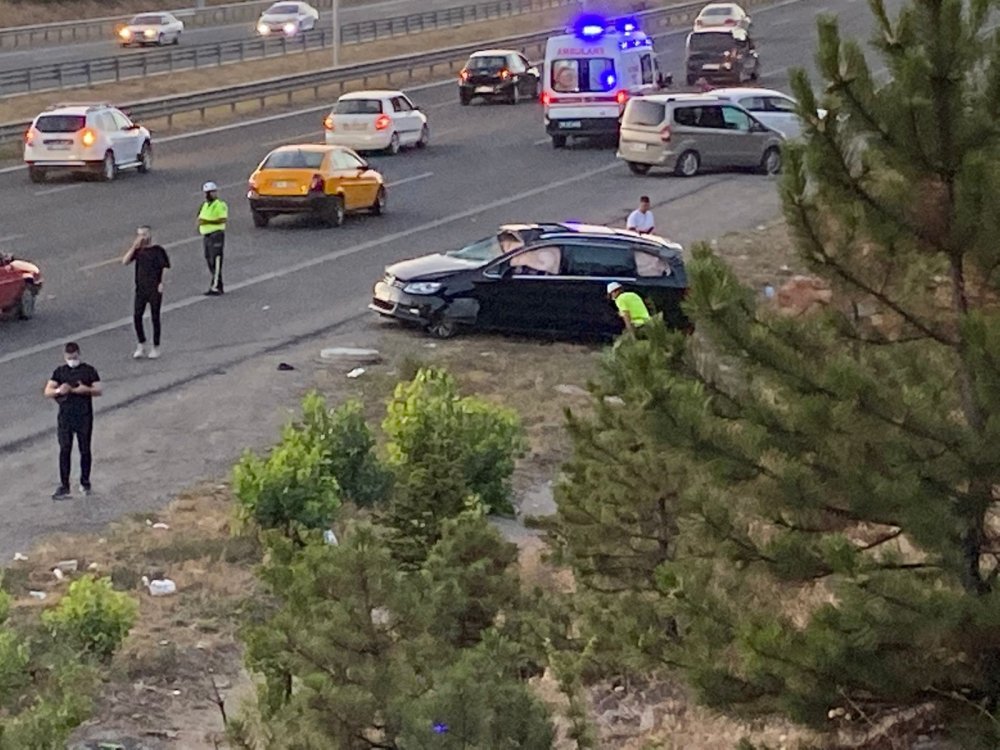 Ankara Çevre Yolu’nda zincirleme kaza: 1 ölü, 5 yaralı