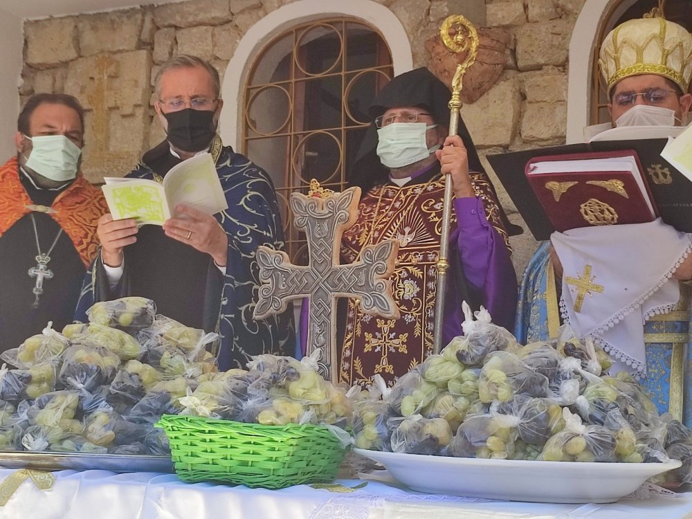 Türkiye'nin tek Ermeni köyünde ayin