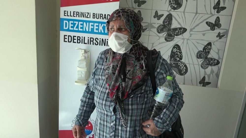 Karantinası dolmadan fatura ödemeye giden yaşlı kadını HES kodu ele verdi