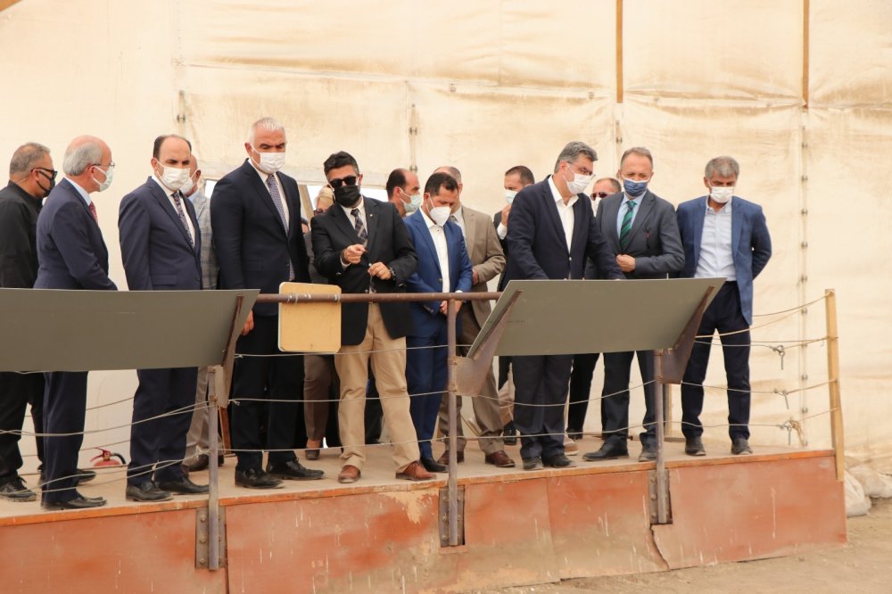 Konya'ya turizm yatırımı! Temel Çatalhöyük'te atıldı