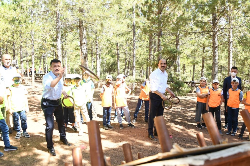 AK Parti Genel Başkan Yardımcısı Dağ Konya yaz kamplarında gençlerle buluştu