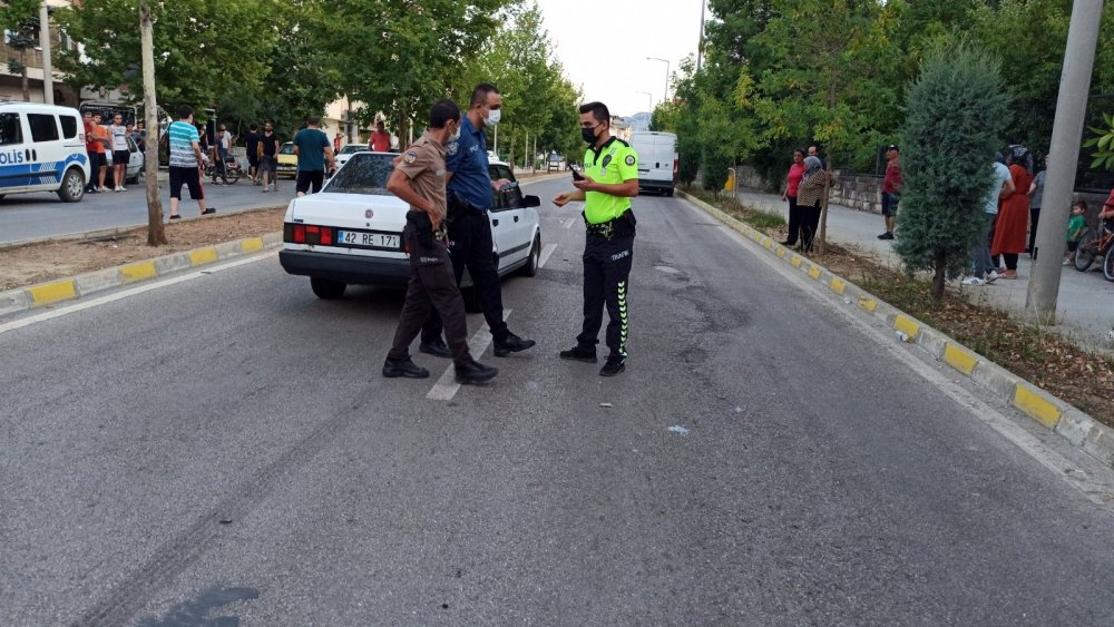 Konya'da otomobilin çarptığı emekli öğretmen Durmuş Işılak kurtarılamadı