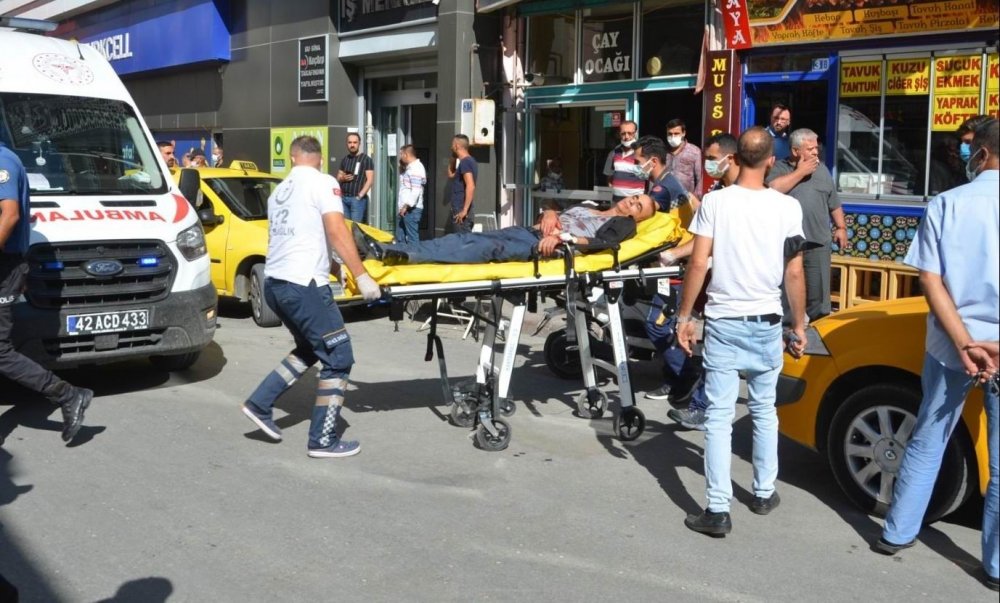 Konya’da kanlı kavga! 2 kişi yaralandı