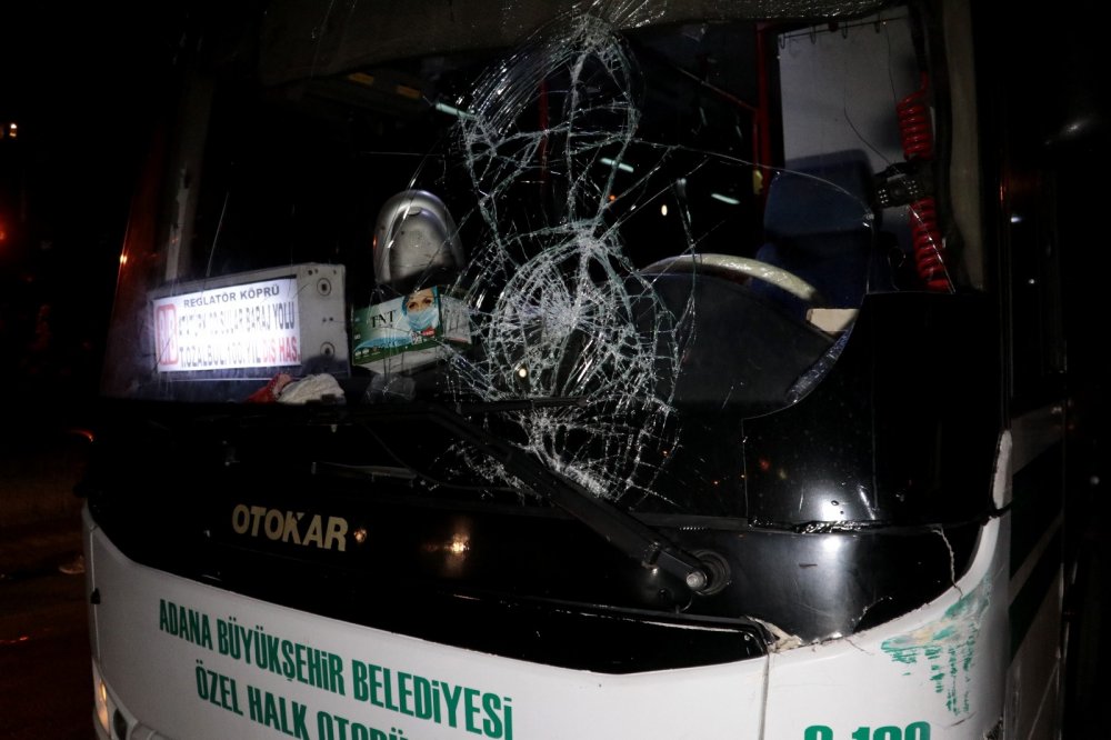 Otobüsün çarptığı yaya Rüstem Bakır ağır yaralandı