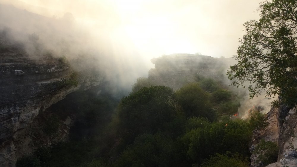 Şehir çöplüğünde yangın! Kenti duman sardı