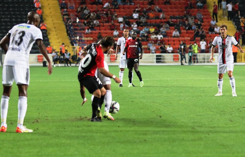 Beşiktaş Gaziantep maçı golsüz bitti