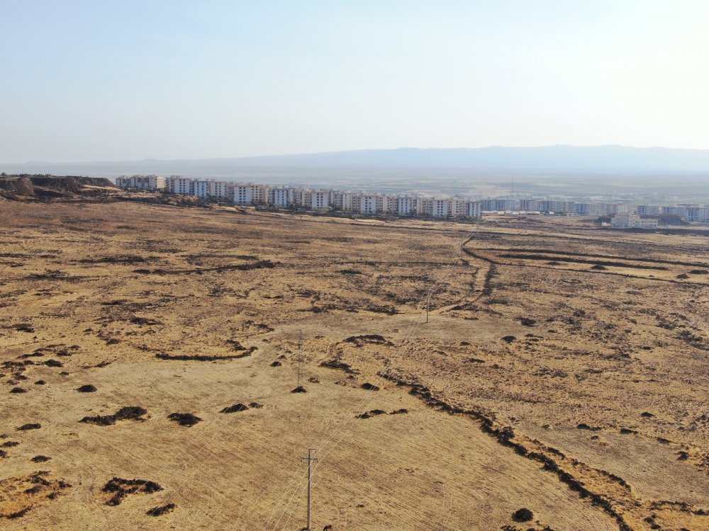 Diyarbakır Şehir Hastanesi'nin yapılacağı yer havadan görüntülendi