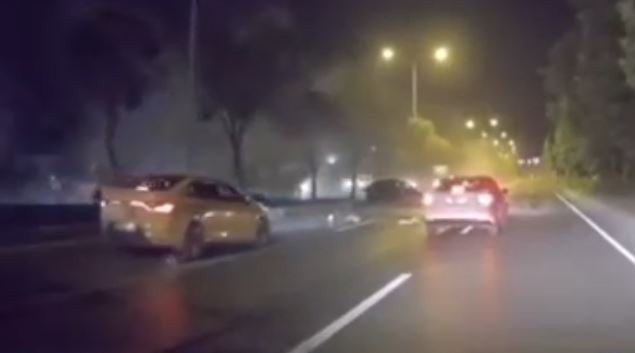 Ağaca çarpan otomobilin motoru 50 metre fırlamıştı! Kazanın yeni görüntüleri ortaya çıktı