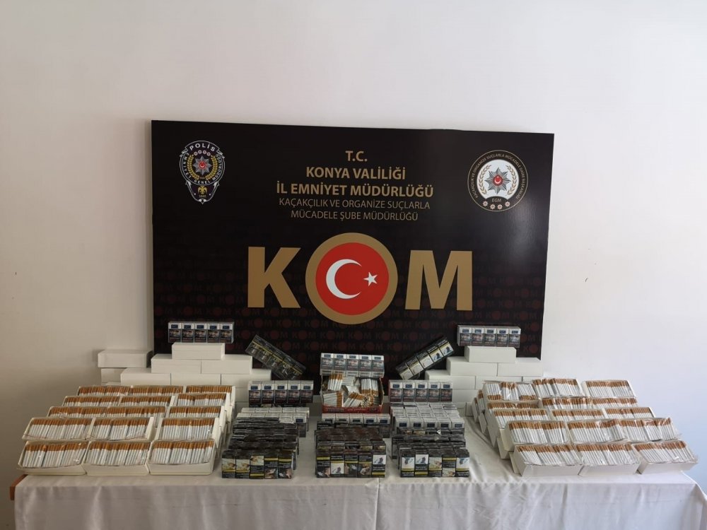 Konya’da kaçakçılara yeni operasyon