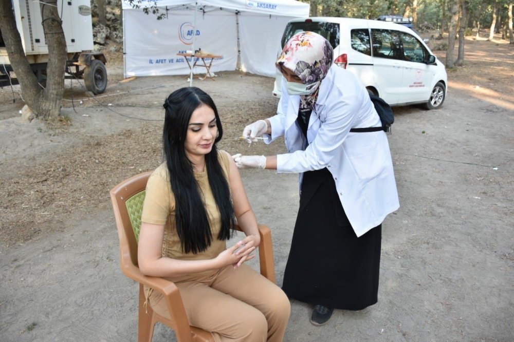 Gençlik ve Tarım Kampı'nda ikna edilen 81 ilden gençler aşılanıyor!