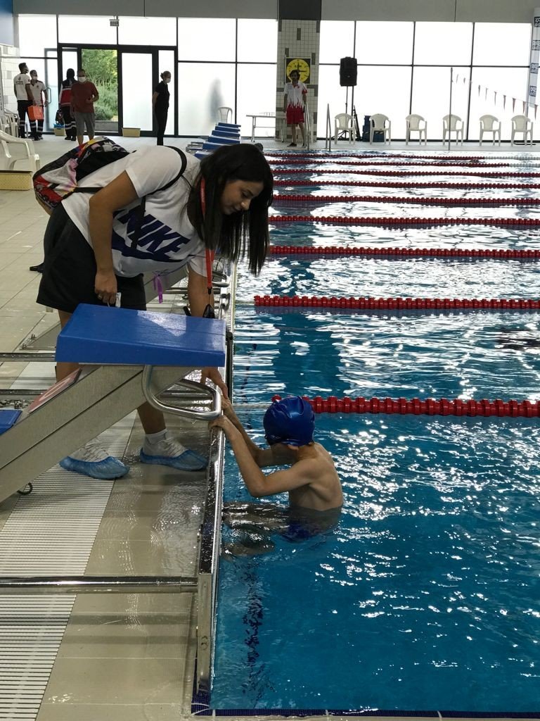 Konya'da görme engelli çocuklar azimleriyle örnek oldu! Şampiyonadan 9 madalya ile döndüler