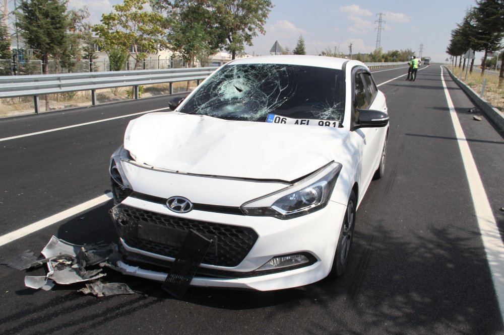 Konya'da önüne geçmek istediği otomobile çarpan elektrikli bisiklet sürücüsü Kemal Şahin öldü