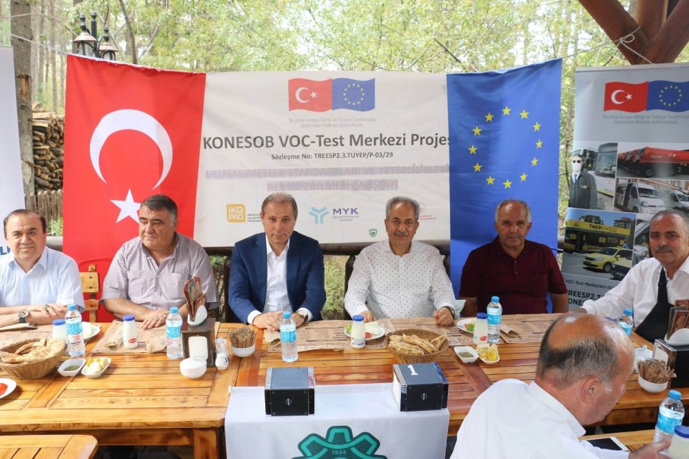 KONESOB’tan Akşehir meslek odalarına AB destekli eğitim semineri