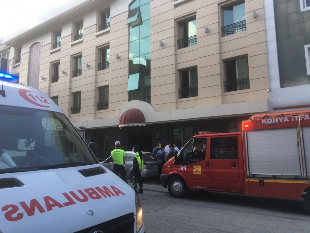 Konya'da otel asansöründe sıkışan 2 işçiden Ahmet Mutlu'dan iyi haber! Tedavisi sürüyor