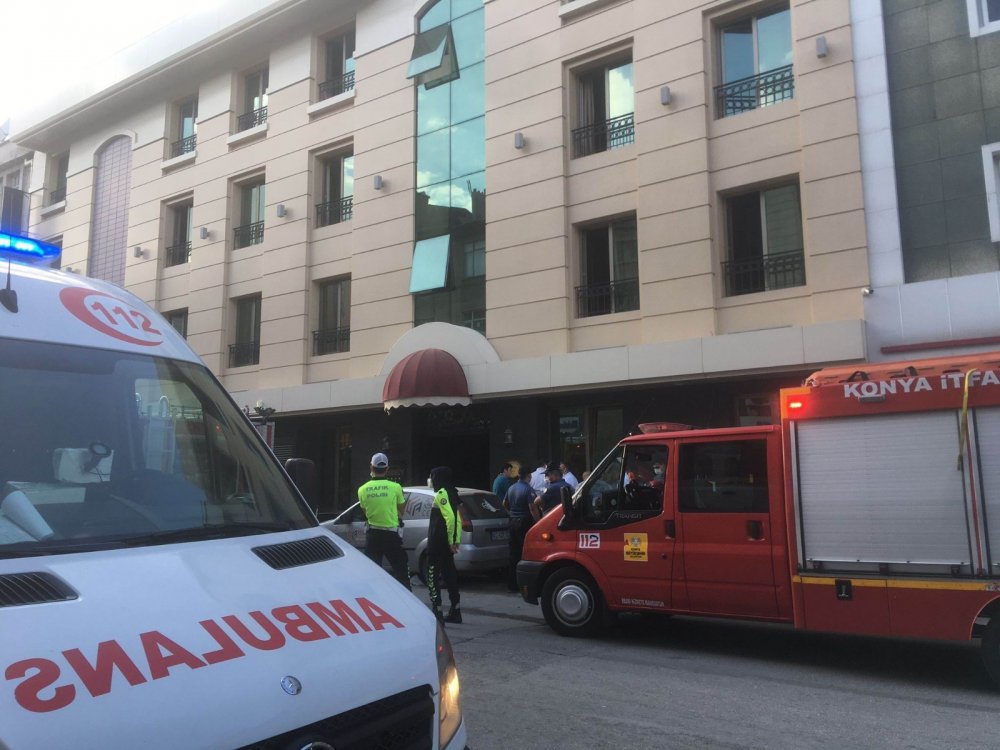 Konya'da turistik otelde feci olay! Berkan Üzgü ile Ahmet Mutlu yaşamlarını yitirdi