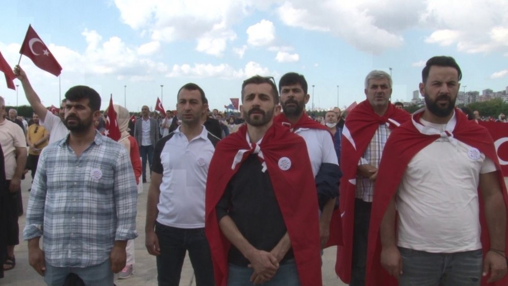 Küresel salgın ve aşı dayatmasına karşı Maltepe’den tek ses! 'Benim bedenim benim kararım'