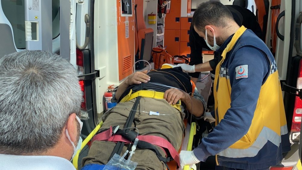 Safranbolu'da 2 ayrı orman kazası! 2 kişi yaralandı