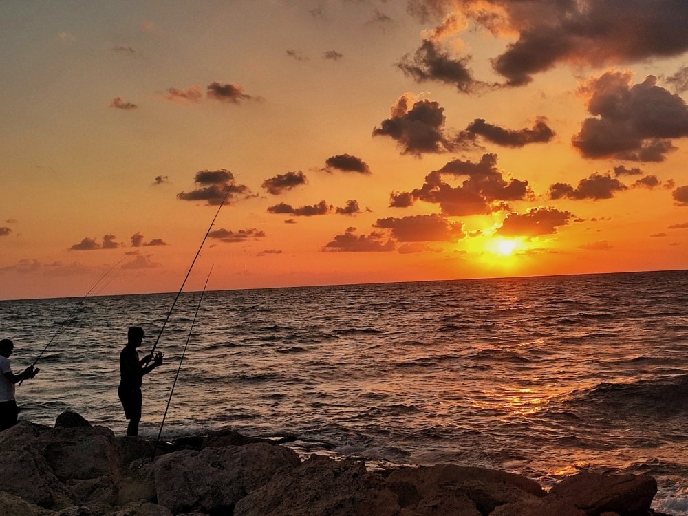 Hatay'da gün batımı görenleri mest etti