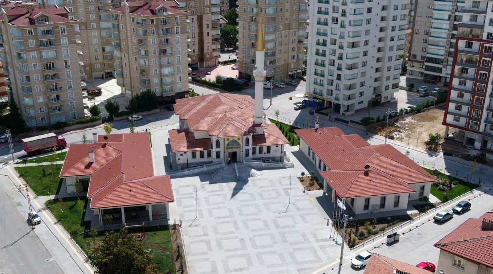 Konya Hacıkaymak Mahallesinde yapılan 'Hatice Hatun Külliyesi' açılıyor