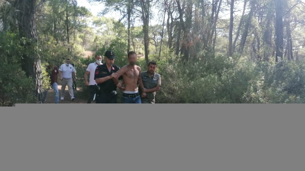 Manavgat'da ormanı 3 noktayı tutuşturup 4'ncüyü yakarken yakalanan Semih Kuloğlu sabıkalı çıktı