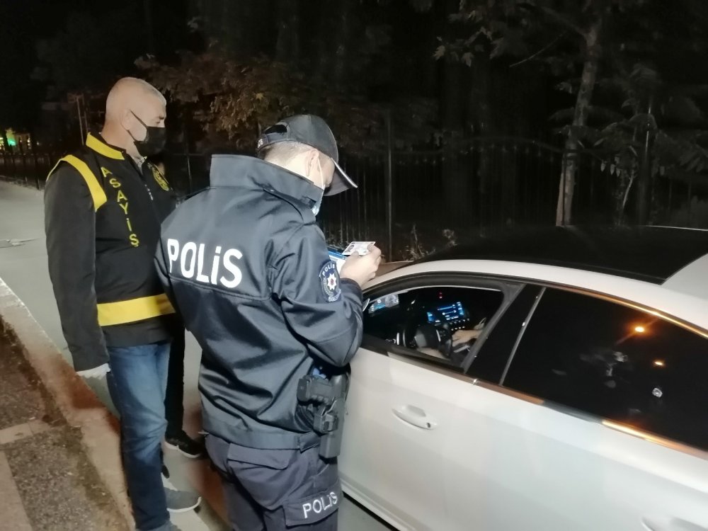 Aksaray polisinden 'şok' uygulama