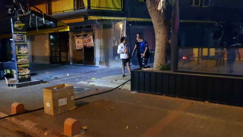 Filistinli göçmen ülkesine dönebilmek için Alanya'da yangın çıkarttı