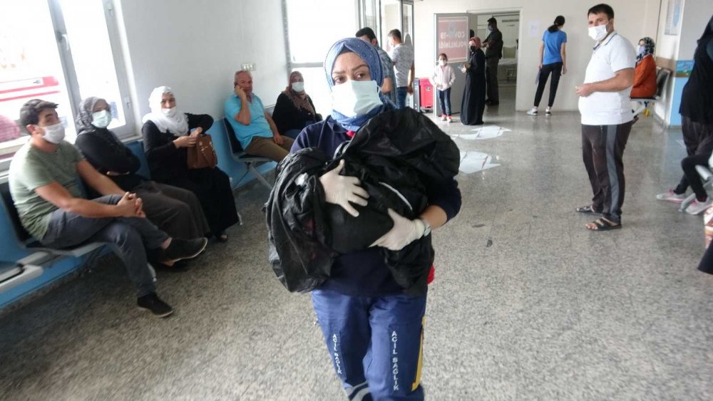 Adıyaman'da şok eden olay! Toprağa gömülü bebeği ağlayınca farkettiler