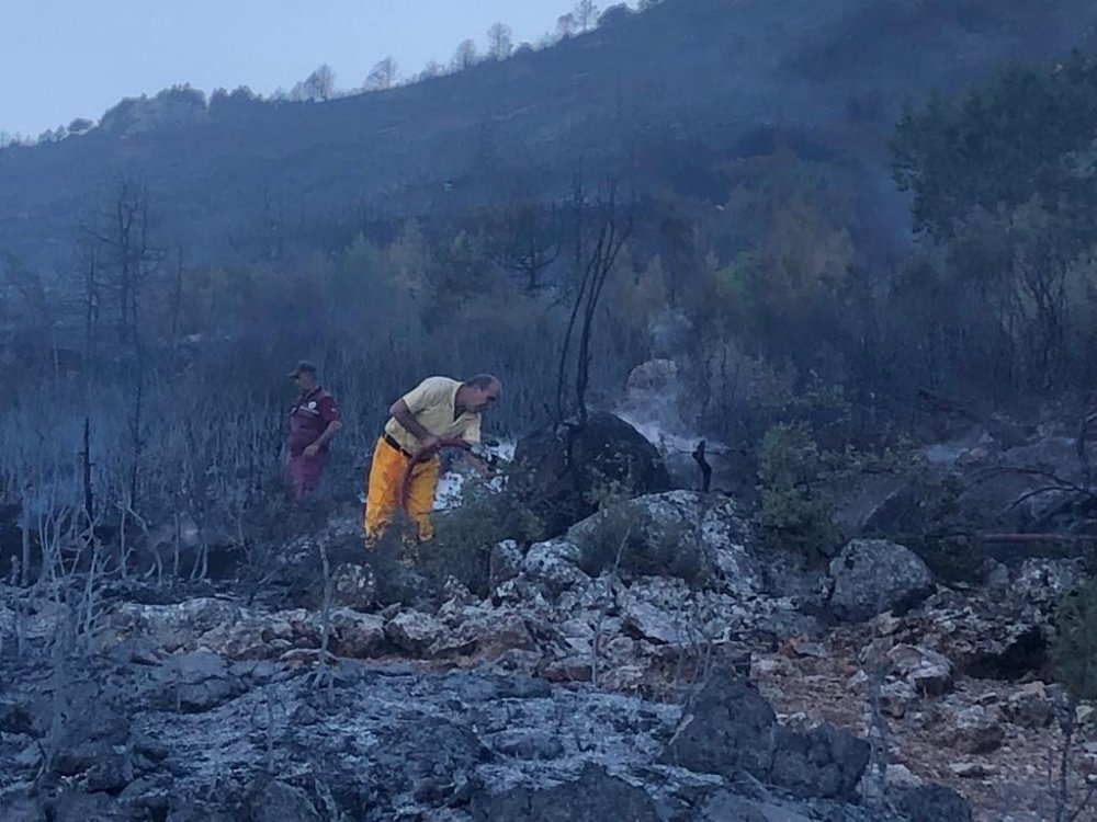 Bucak’taki orman yangını kontrol altına alındı