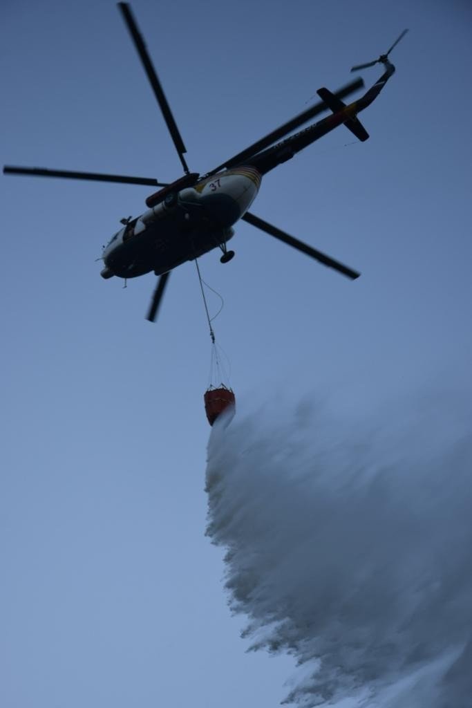 Bucak’taki orman yangını kontrol altına alındı