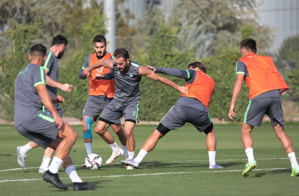 Konyaspor'da Alanyaspor maçı hazırlığı başladı