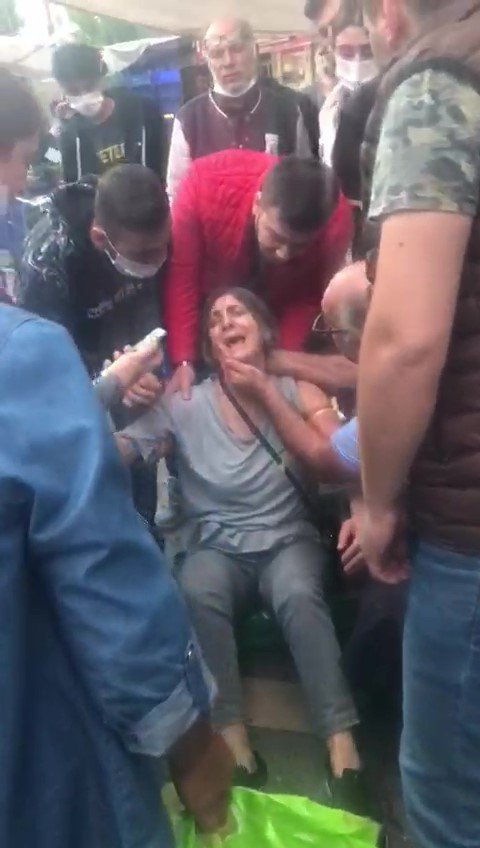 Eski koca dehşet saçtı! Vurulan kadın kaçtığı pazarda sinir krizi geçirdi