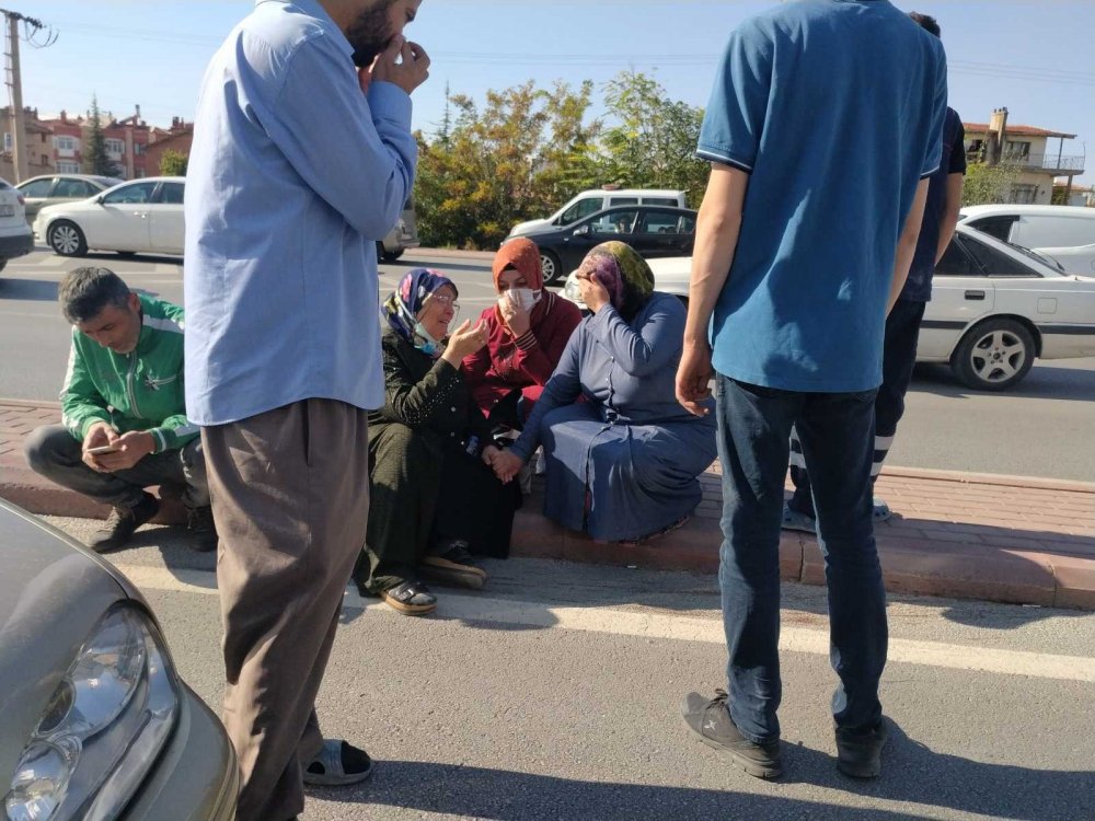 Konya'da karşıdan karşıya geçerken aracın çarptığı İbrahim Aydın öldü! Eşi feryad etti