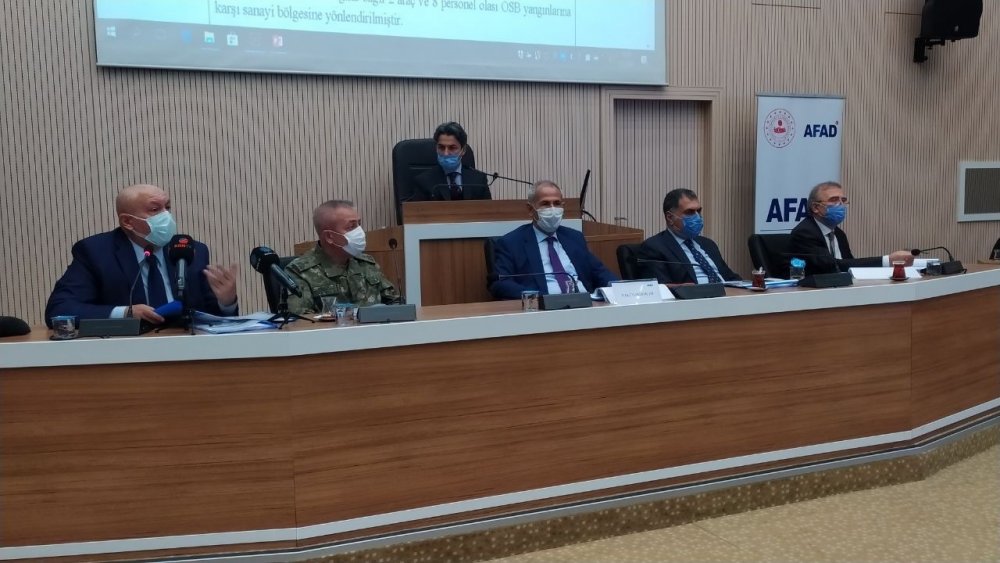 AFAD TAMP Konya'da masa başı tatbikat