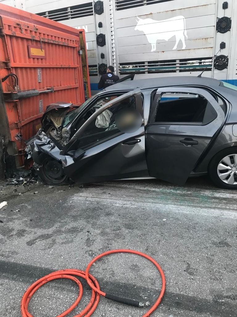 Hayvan taşıyan TIR ile otomobilin karıştığı ve 1 kişinin öldüğü kazayla ilgili yeni gelişme