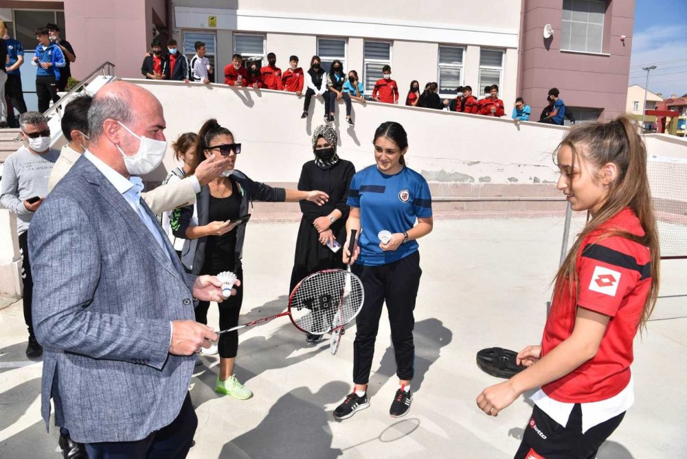 Selçuklu Belediyesinden Konya Spor Lisesi'ne kapalı spor salonu müjdesi
