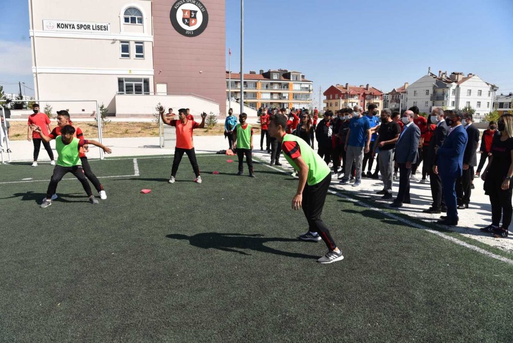 Selçuklu Belediyesinden Konya Spor Lisesi'ne kapalı spor salonu müjdesi