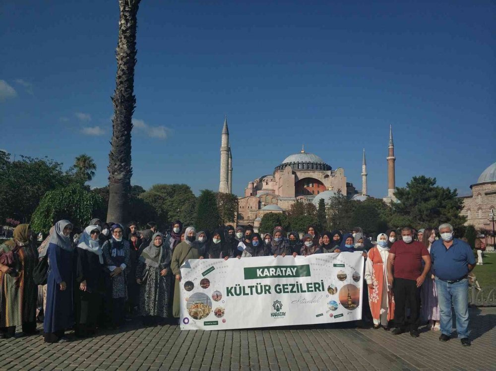 Karatay Belediyesi'nden Doğanlar Kur'an Kursu öğrencilerine İstanbul gezisi