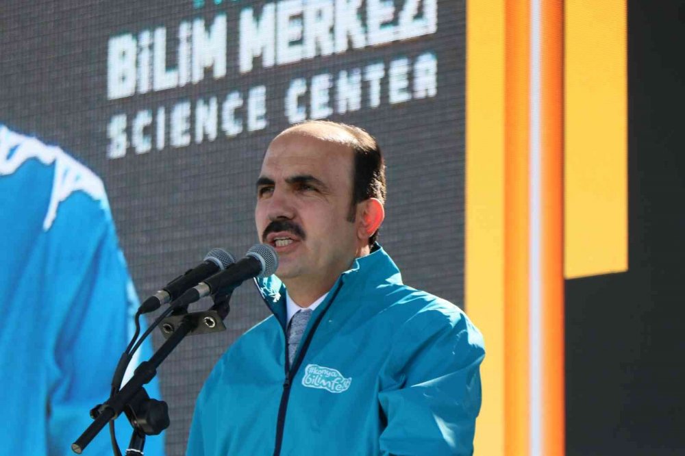 Bakan Varank'tan Konya Bilim Festivalinde önemli mesajlar