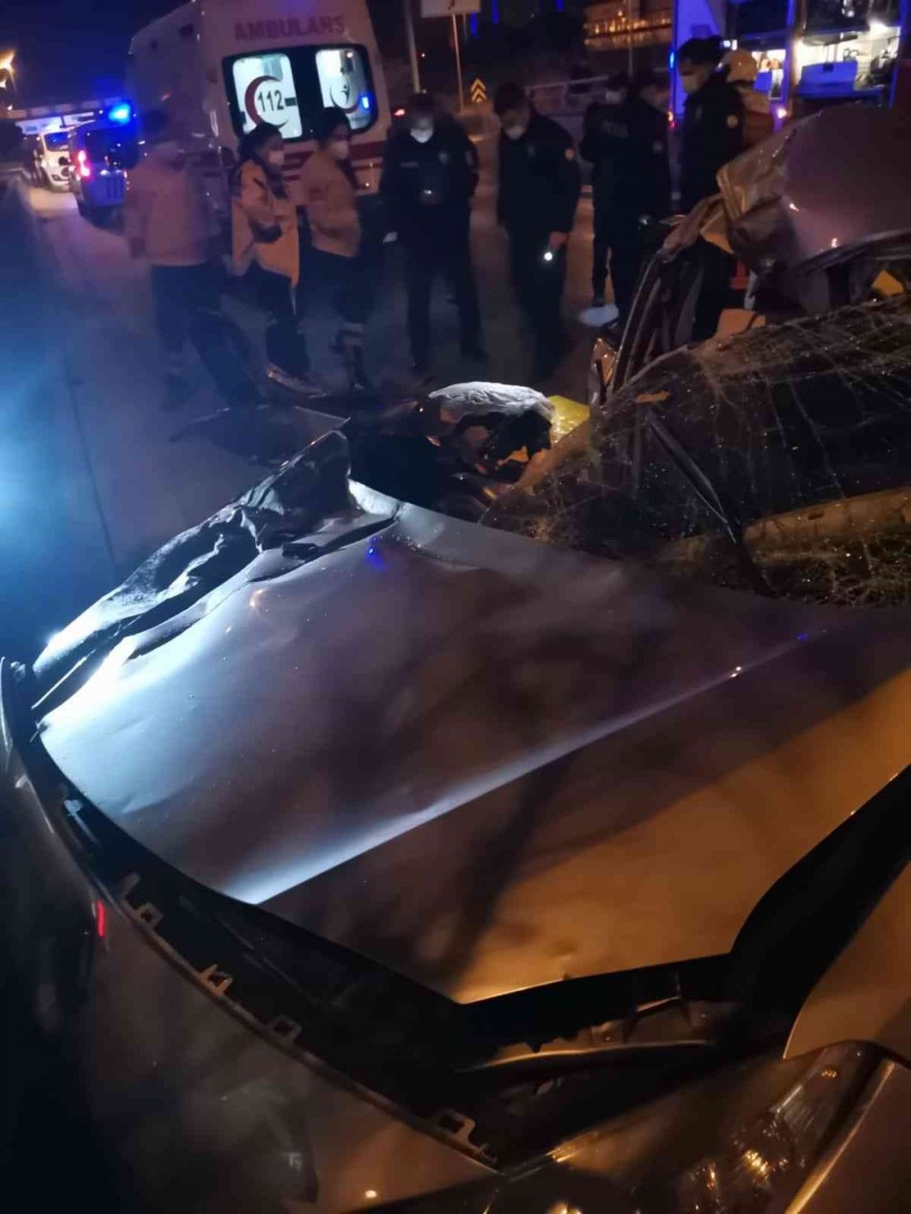 Sincan İtfaiye amiri Mehmet Türk trafik kazasında hayatını kaybetti