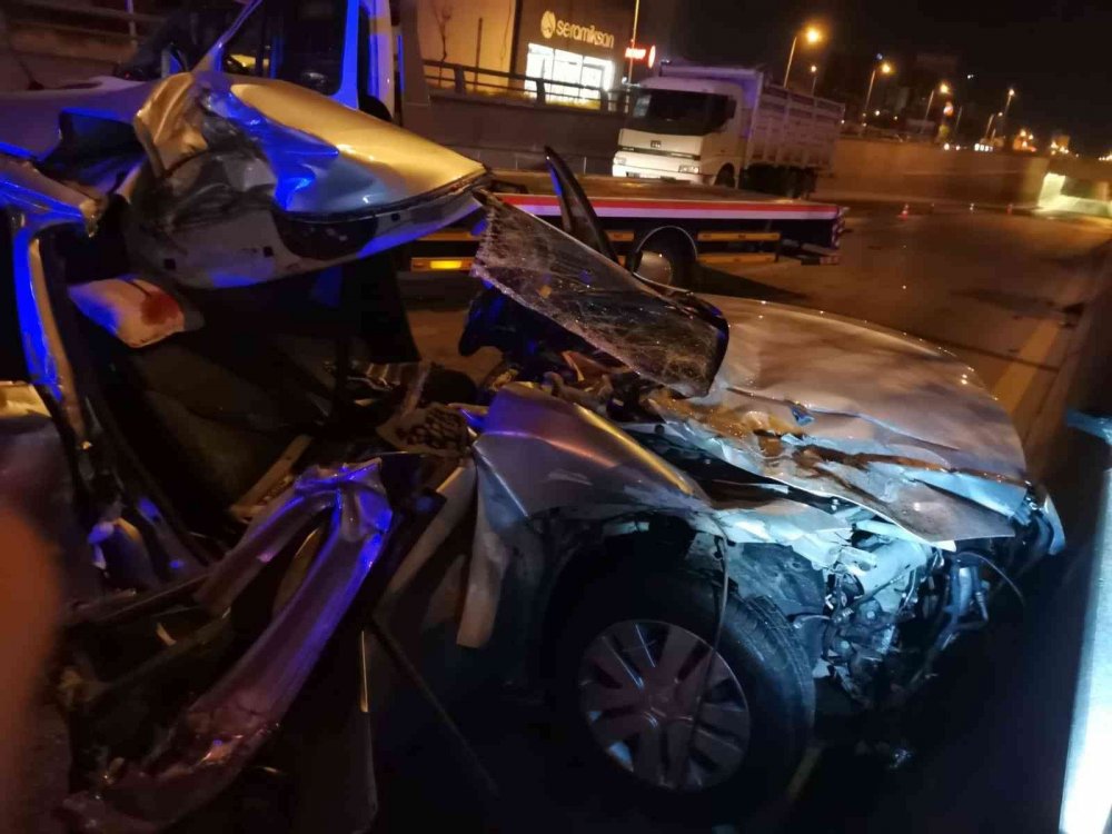 Sincan İtfaiye amiri Mehmet Türk trafik kazasında hayatını kaybetti