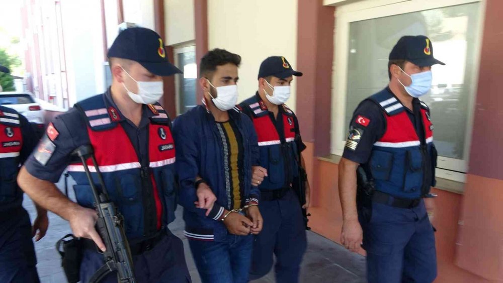 Yurt dışına kaçmak isteyen 29 kişi sazlıkların arasında yakalandı