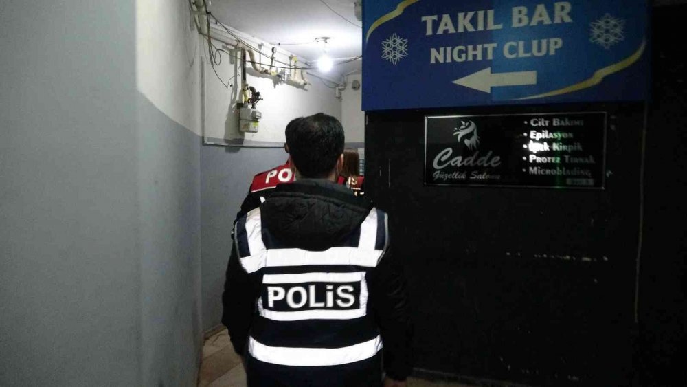 Drone destekli geniş çaplı asayiş uygulaması! 300 polis gece sahaya indi